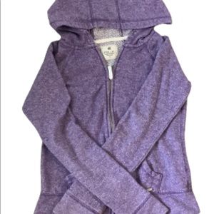 Nollie Women Purple Zip Up Hoodie